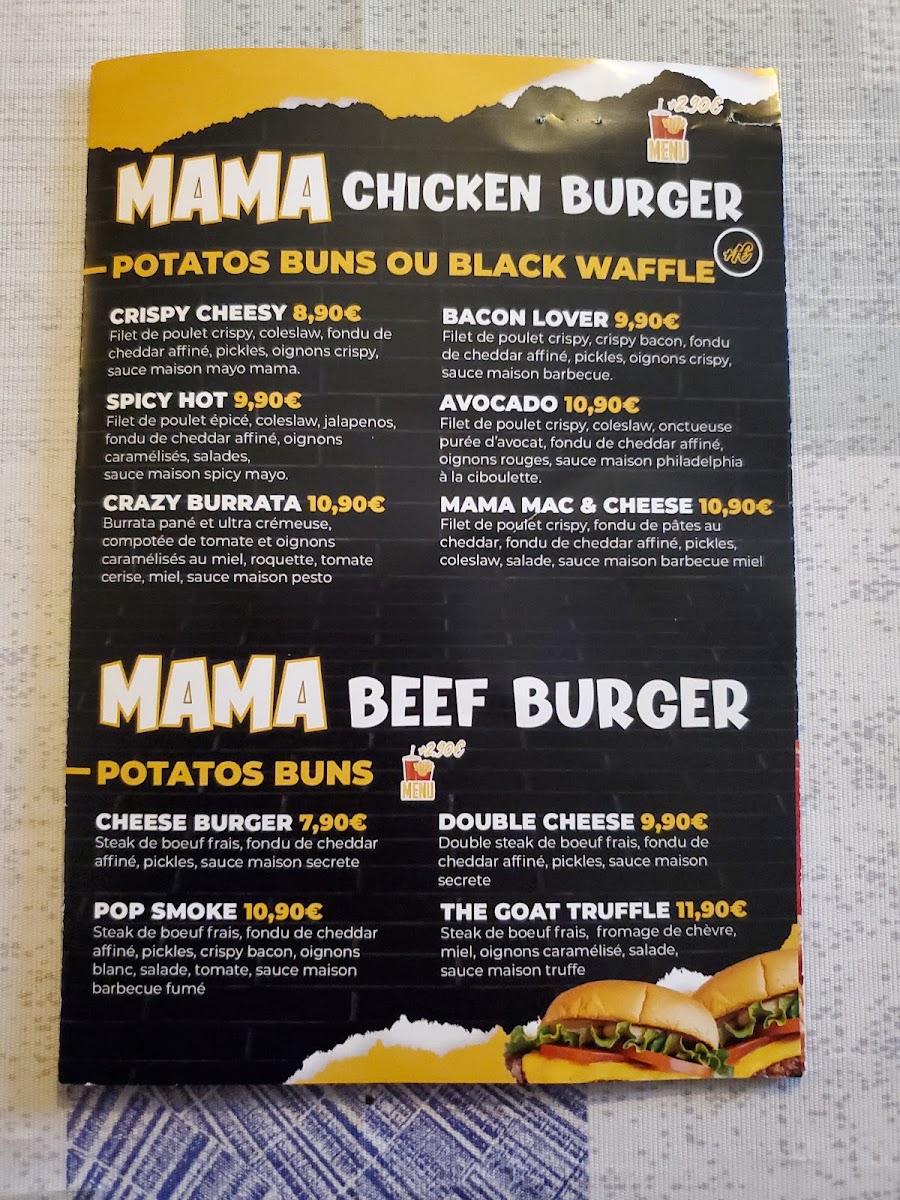 Mama Coffee Saint-Denis Menu - Image 2