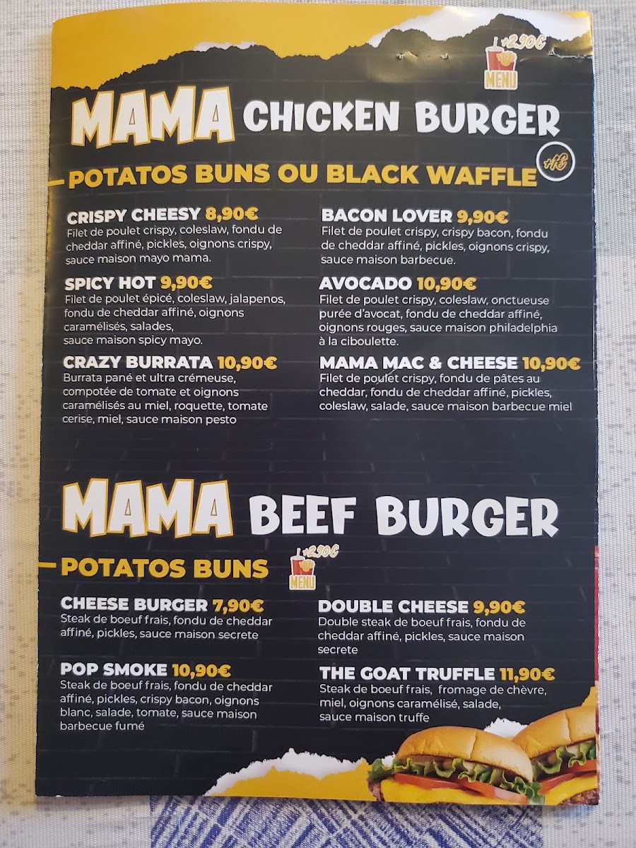 Mama Coffee Saint-Denis Menu - Image 3